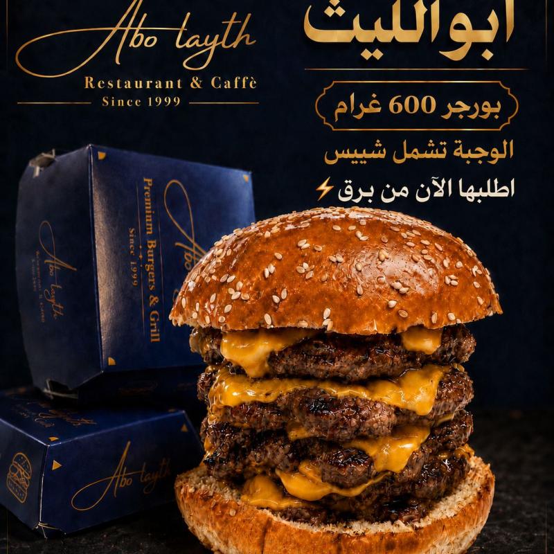 برجر 400 جرام تشمل شيبس