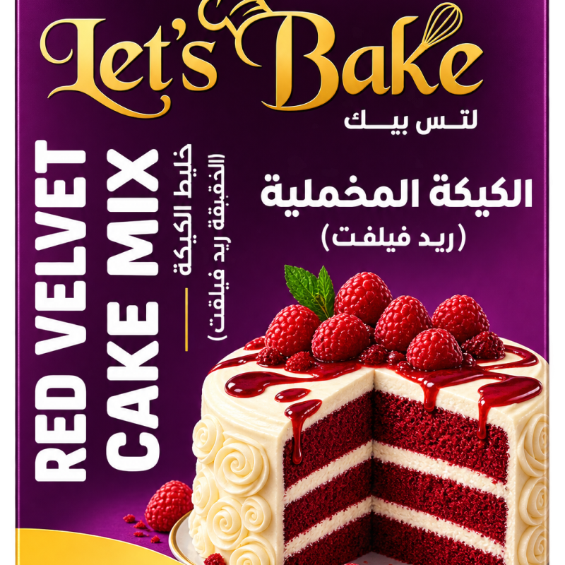 خليط كيكة ريد فيلفيت