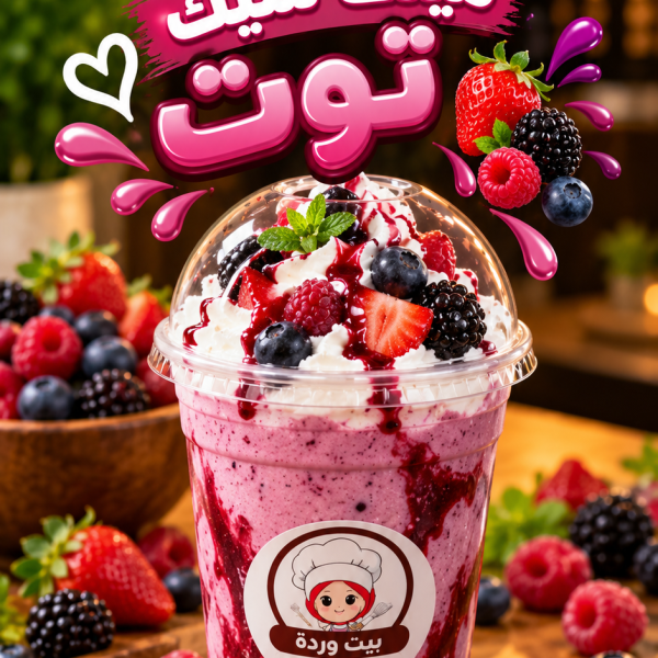 ميلك شيك توت