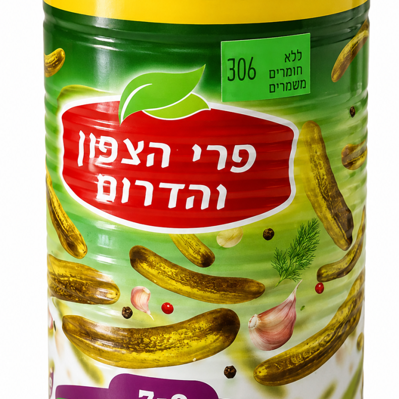 علبة خيار مكبوس