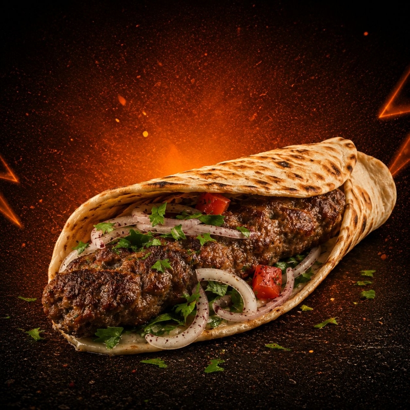لفة كباب