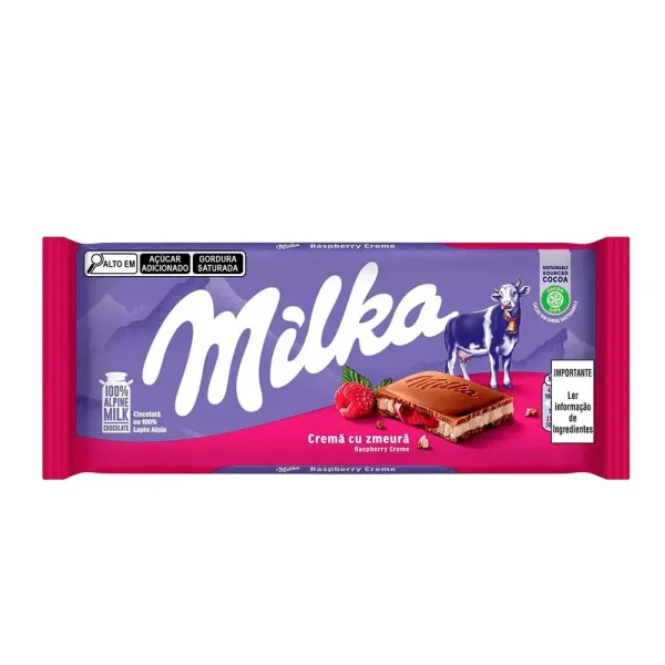 Milka Raspberry Creme