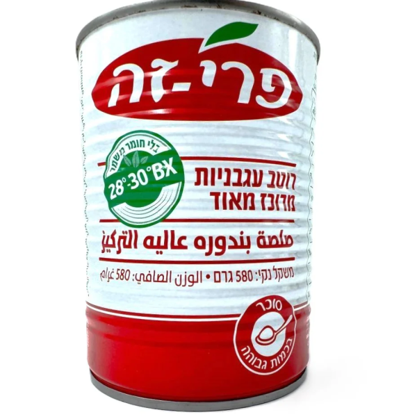 صلصة بندورة عاليه التركيز פרי זה